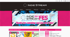 Desktop Screenshot of indie-stream.net